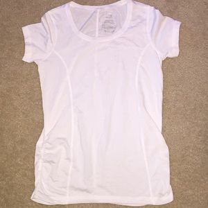 White Workout Shirt